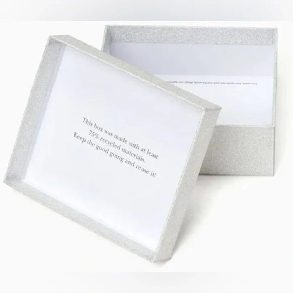 Kate Spade Sparkly Glitter Travel Jewelry Holder With Gift Box & Gift Bag NWT - Picture 8 of 10